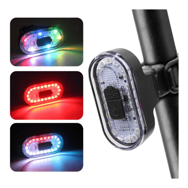 Lanterna LED RGB para Bicicleta Taillights Bf-911
