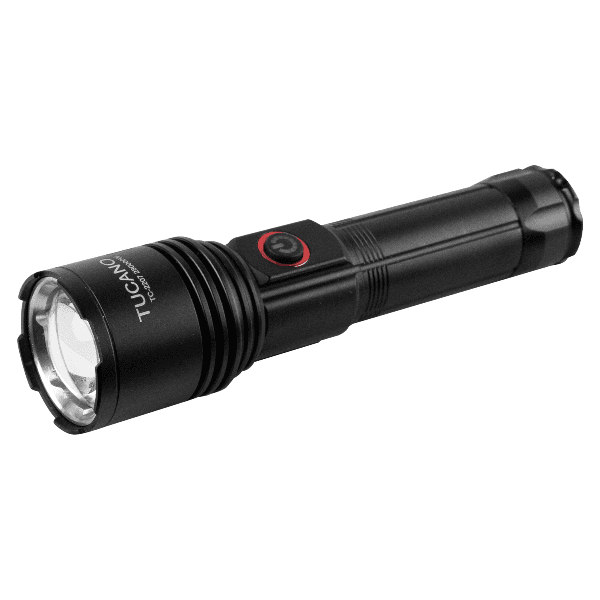 Lanterna Tucano Tc-2207 Police Light 6800mAh Recarregável Preto