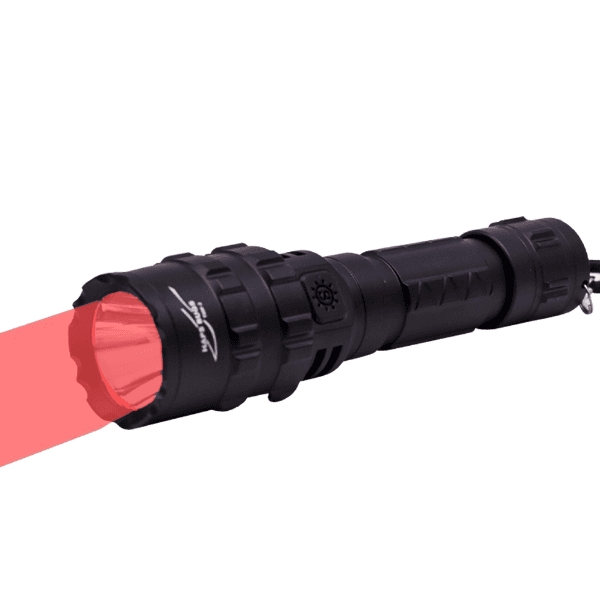 Lanterna Tática Recarregável Led Ep31550 / Led Vermelha - Preto