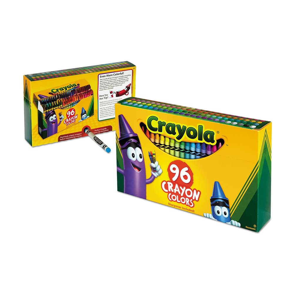 Lápis de Cor Crayola com 96 Cores