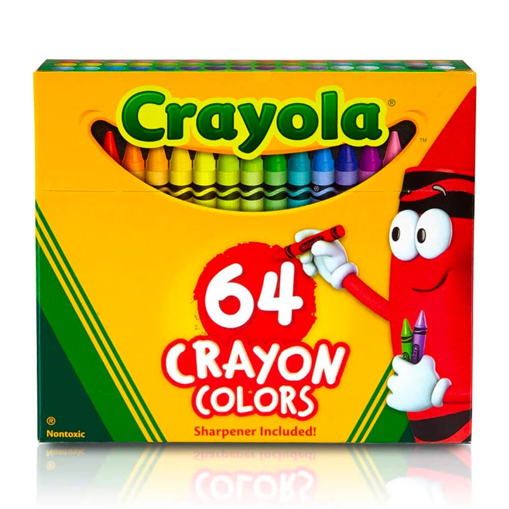 Lápis de Cor Crayola com 64 Cores