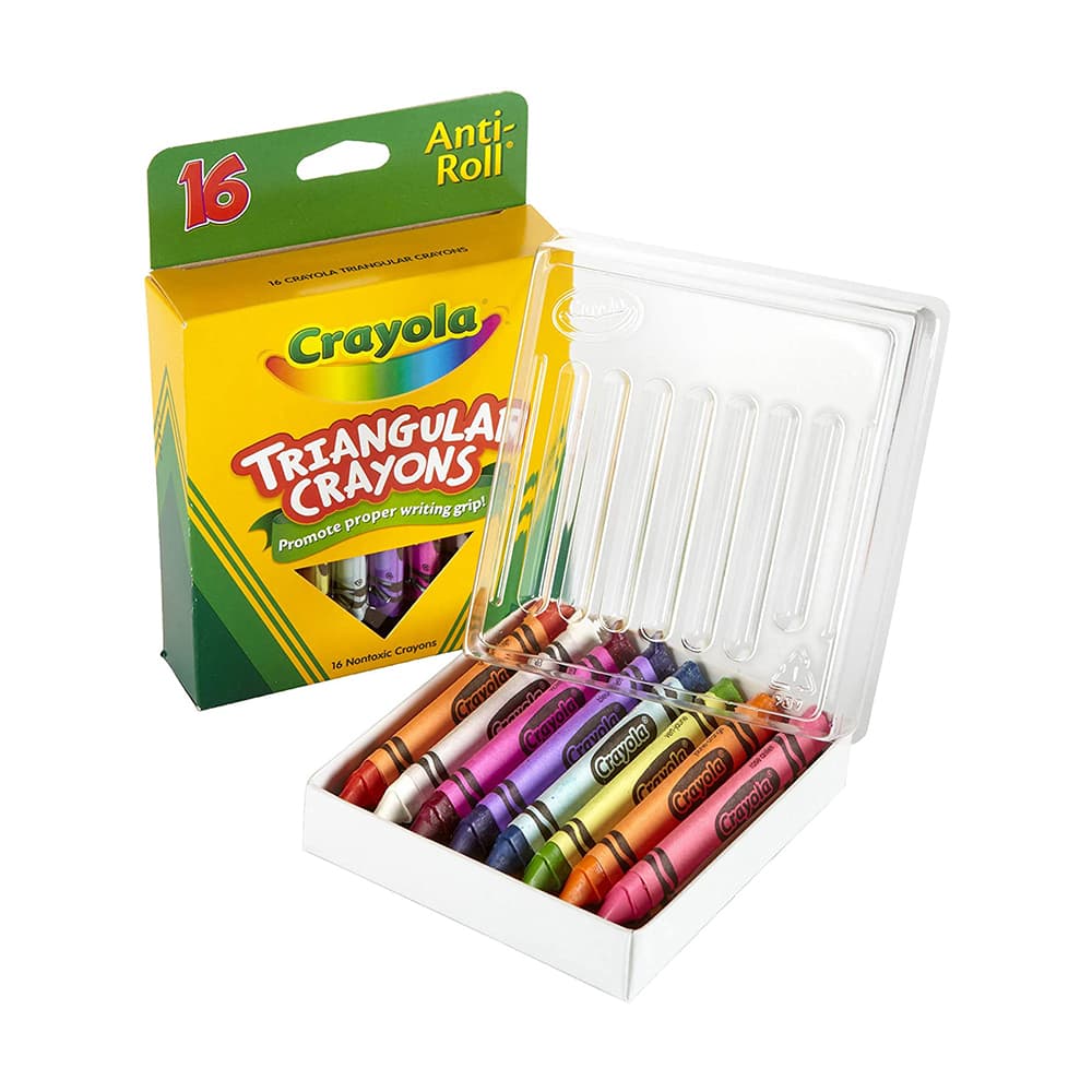 Lápis de Crayon Crayola Triangular com 16 Cores