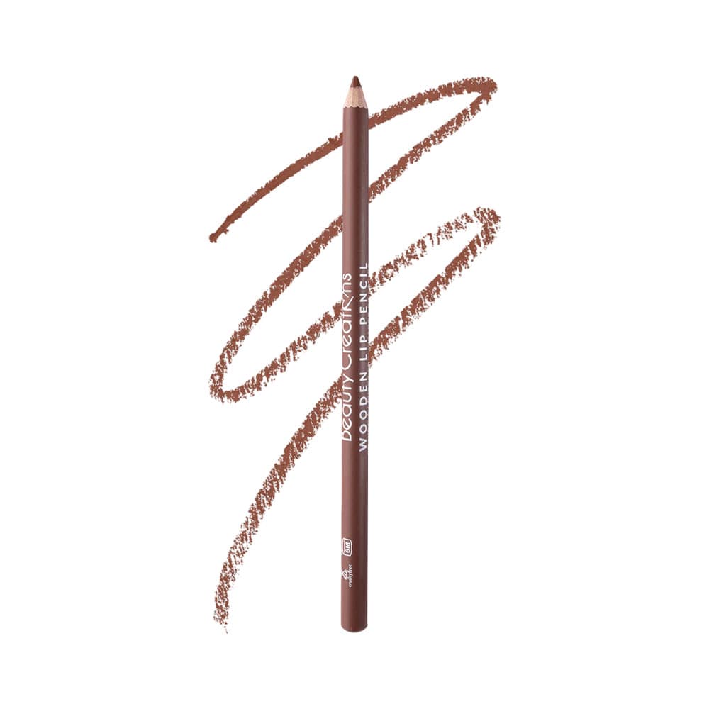 Lápis Delineador de Lábios Beauty Creations Wooden 12 Cocoa Me 1.4Gr