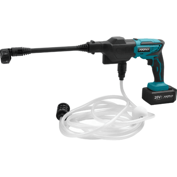 Lavadora de Alta Pressão Portátil Xion Xi-HI40W 20V 4000mAh Bivolt Turquesa/Preto
