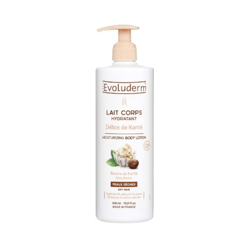 Leite Hidratante Evoluderm Lait Corps Délice de Karité 500ml