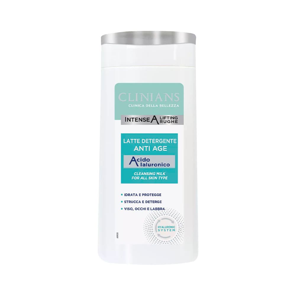 Leite de Limpeza Clinians Ácido Hialurônico 200ml