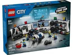 Lego Oficina de Modificação de Carros de Polícia
