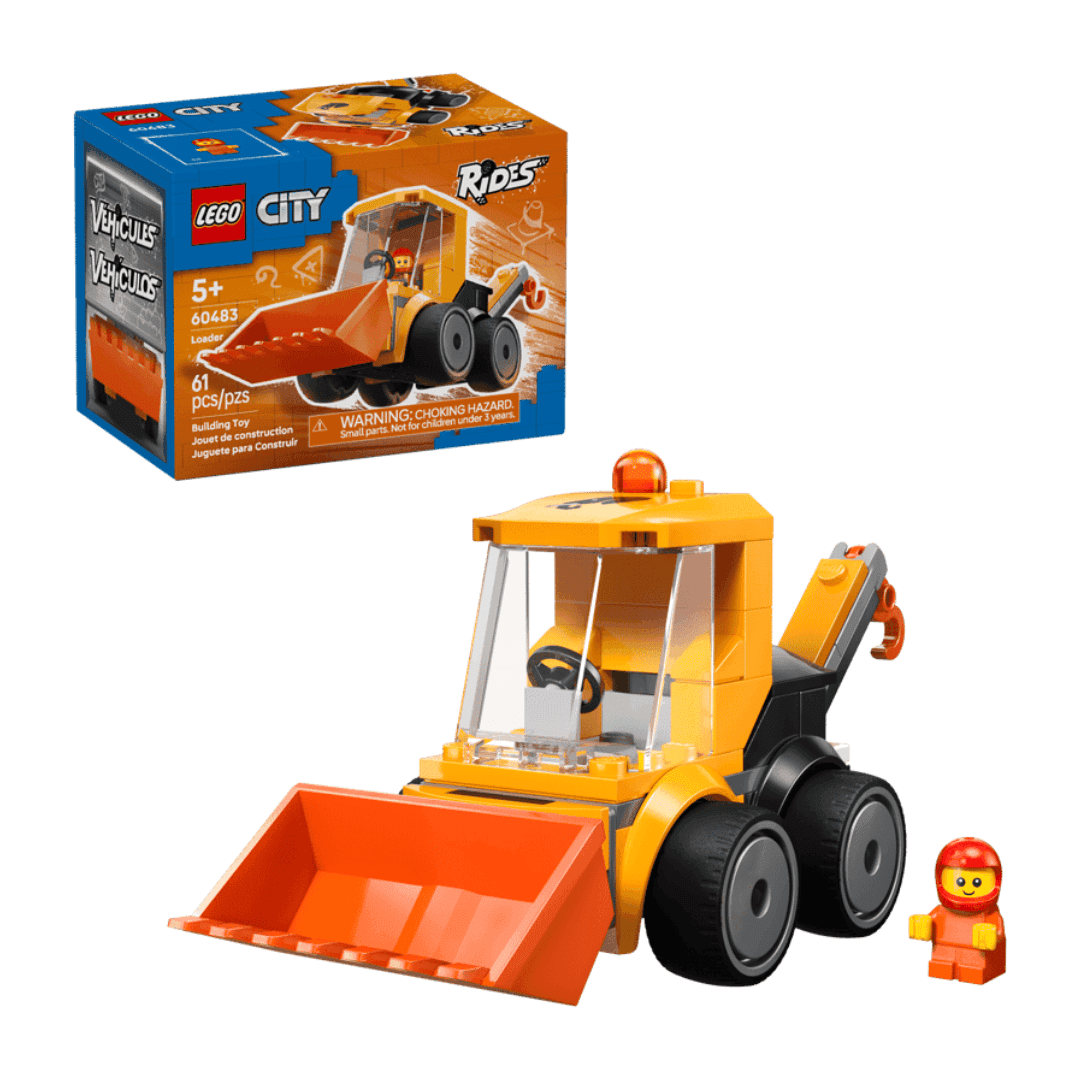 Cargadora de Obra Lego 60483