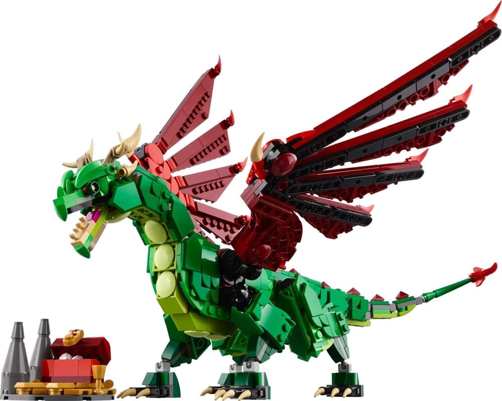 Blocos de Montar Lego Creator Dragão Medieval 3Em1 - 31161 (715 Peças)