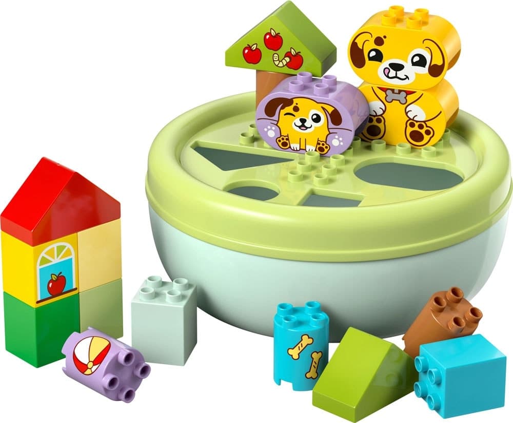 Blocos de Montar Lego Duplo Shape Sorter: Puppy House - 10441 - (17 Peças)