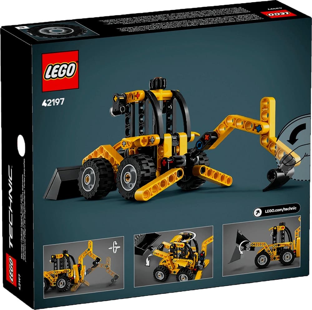 Bloco de Montar Lego Technic 42197 Backhoe Loader (104 Pcs)