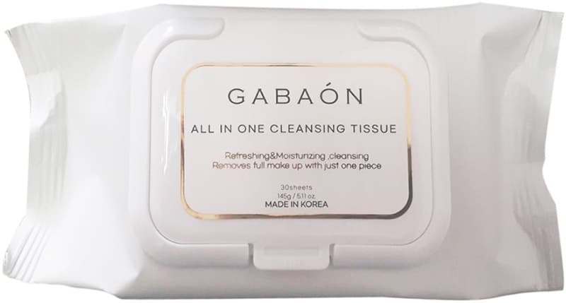 Lenços Demaquilantes Gabaon Cleansing Tissue 145G (30 Unidades)