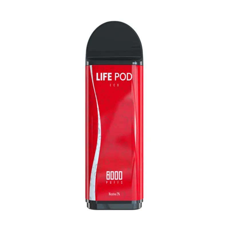Vape Descartável Life Pod Eco Cartridge 8000 Puffs Coke