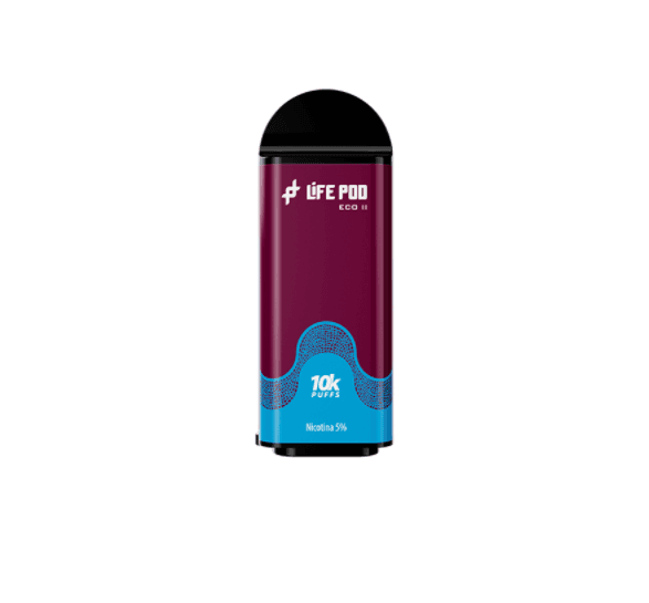 Vape Descartável Life Pod Eco Kit Ii 10000 Blackberry Ice