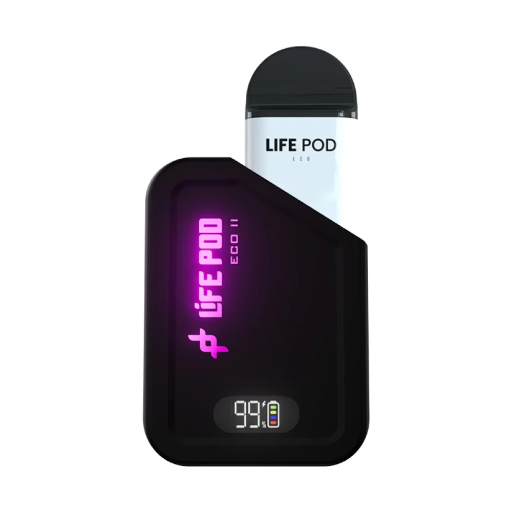 Vape Descartável Life Pod Eco Kit Ii 10000 Menthol