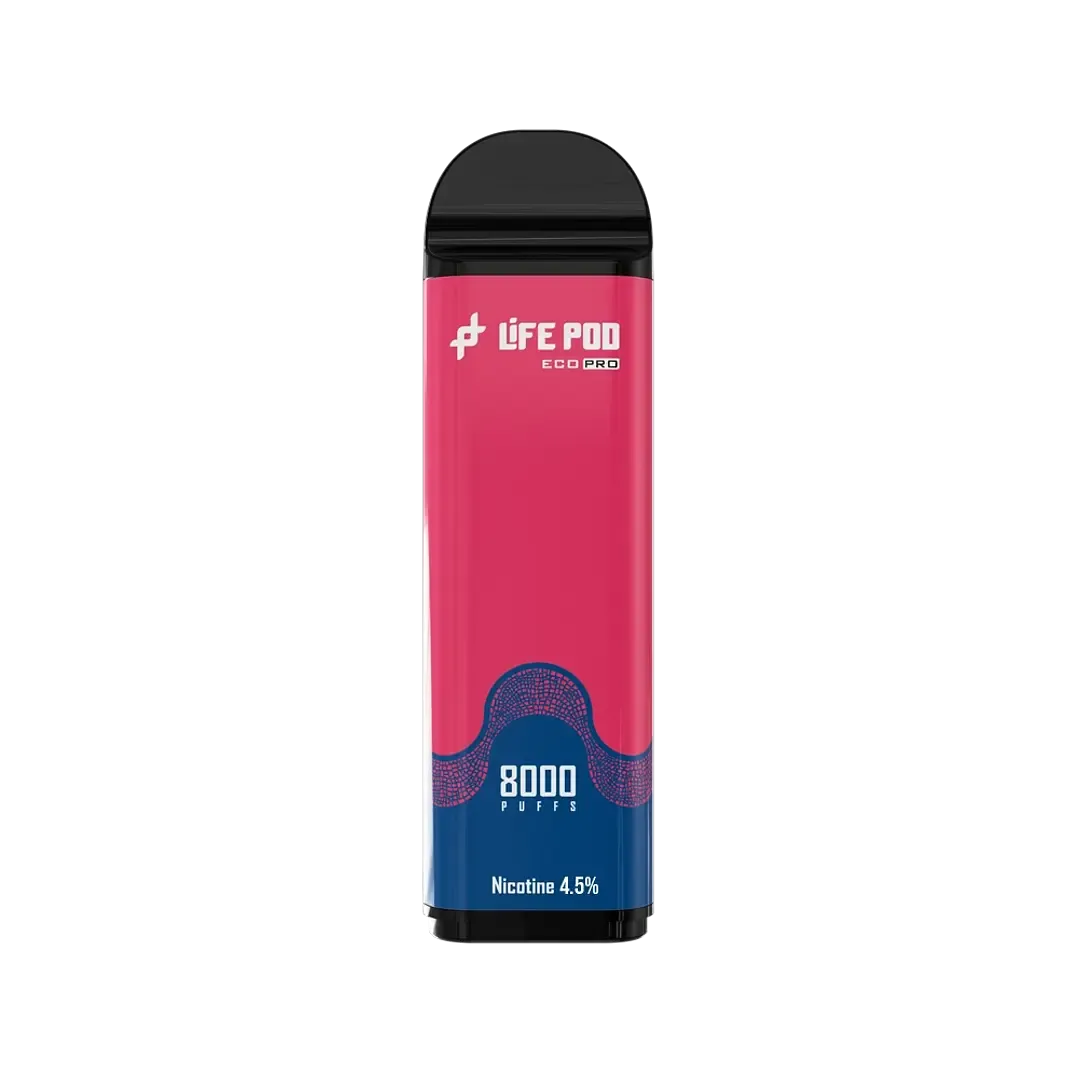 Vape Descartável Life Pod Eco Pro 8000PUFFS Triple Berry