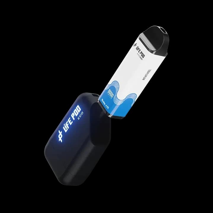 Vape Life Pod Eco Pro Kit 8000PUFFS Menthol