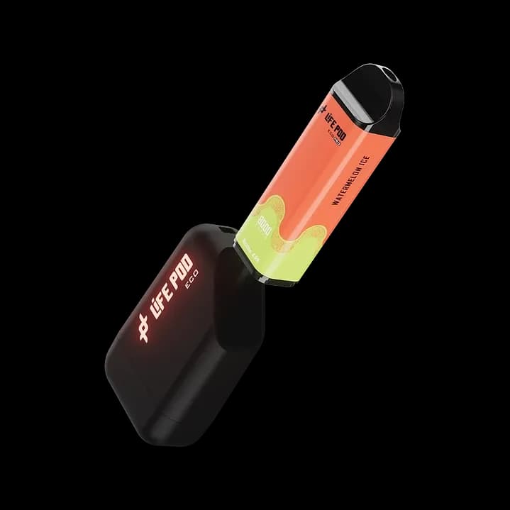 Vape Descartável Life Pod Eco Pro Kit 8000PUFFS Watermelon Ice