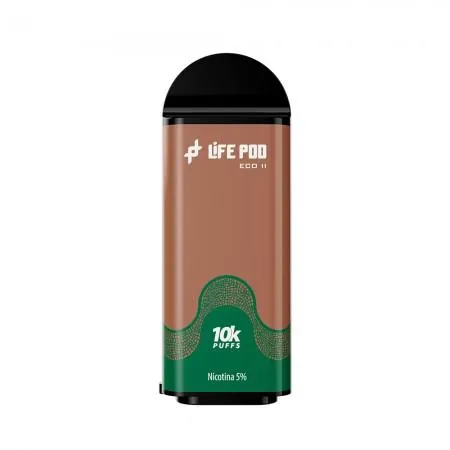 Cartucho para Vape Life Pod Eco Ii 10K Cappuccino