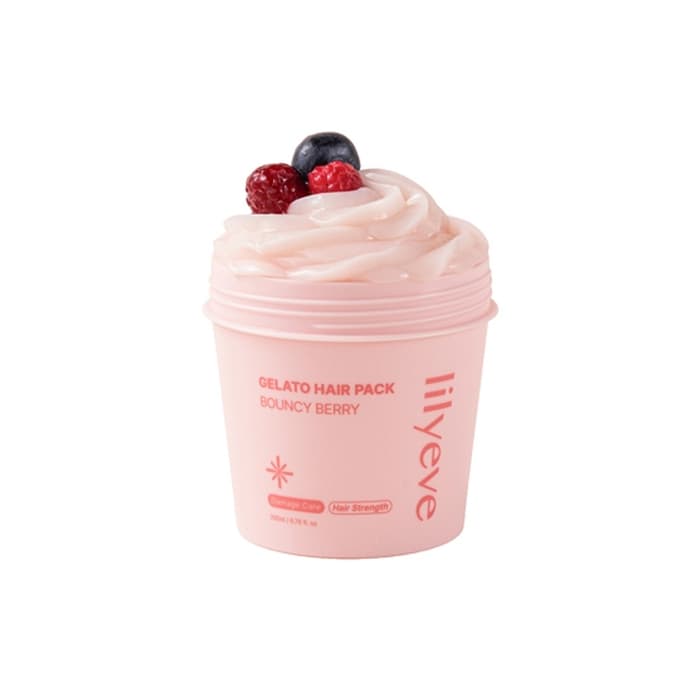 Máscara Capilar Lilyeve Repair Turn Gelato Bouncy Berry 200 Ml