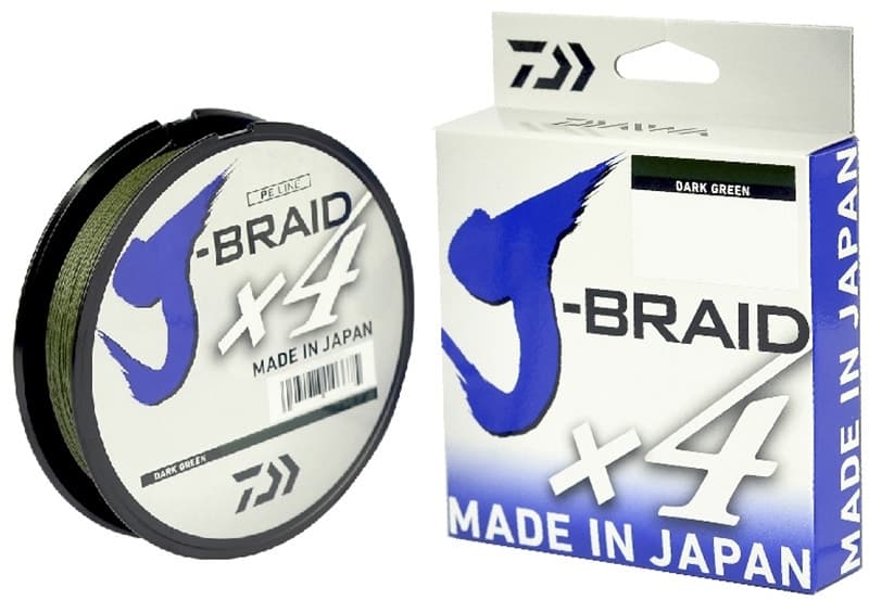 Linha Multifilamento Daiwa J-Braid X4 0.29Mm 40LB 135M