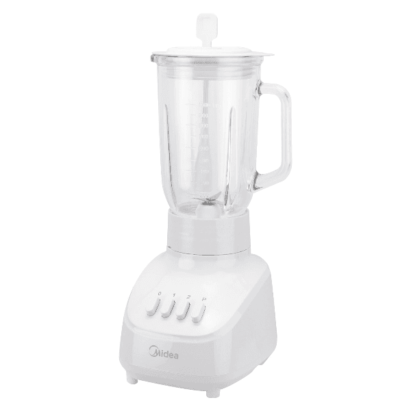 Liquidificador Midea MJBL6008BW-W 2 Em 1 1 Litro 2 Velocidades + Pulsar 600W 220-240V ~ 50/60Hz Branco