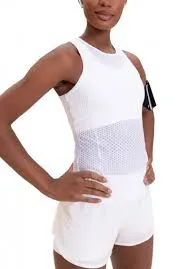 Regata Live Run Feminina P0083 Tamanho M Branco Tam. M