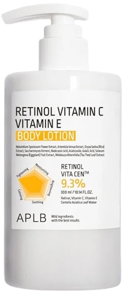 Loção Corporal Aplb Retinol Vitamina C Vitamina e 9.3% - 300mL