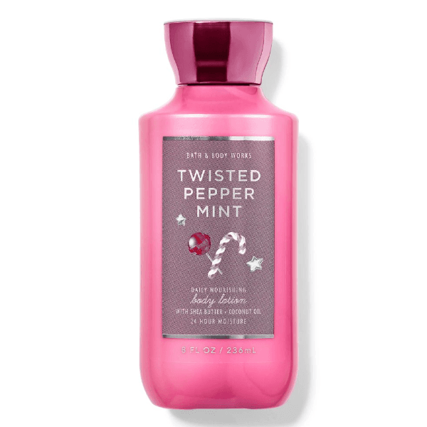Loção Corporal Bath & Body Works Twisted Pepper Mint 226ml