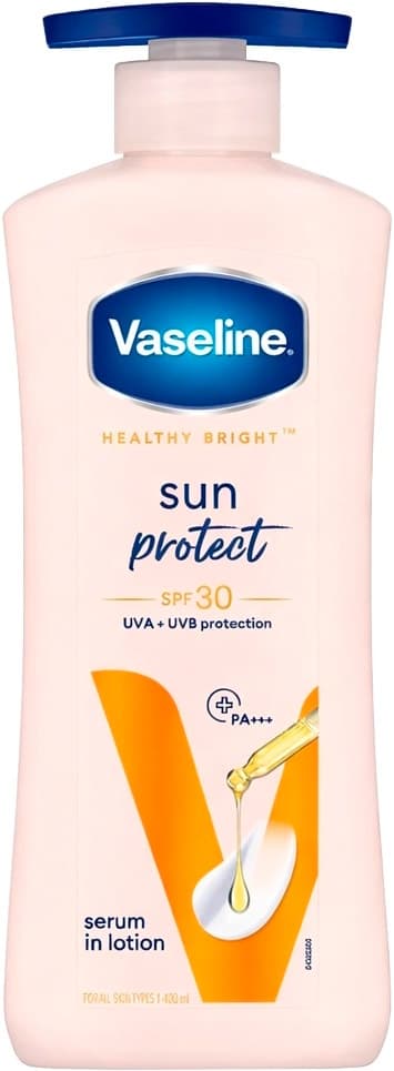 Loção Corporal Vaseline Healthy Bright Sun Protect Spf30 - 400mL