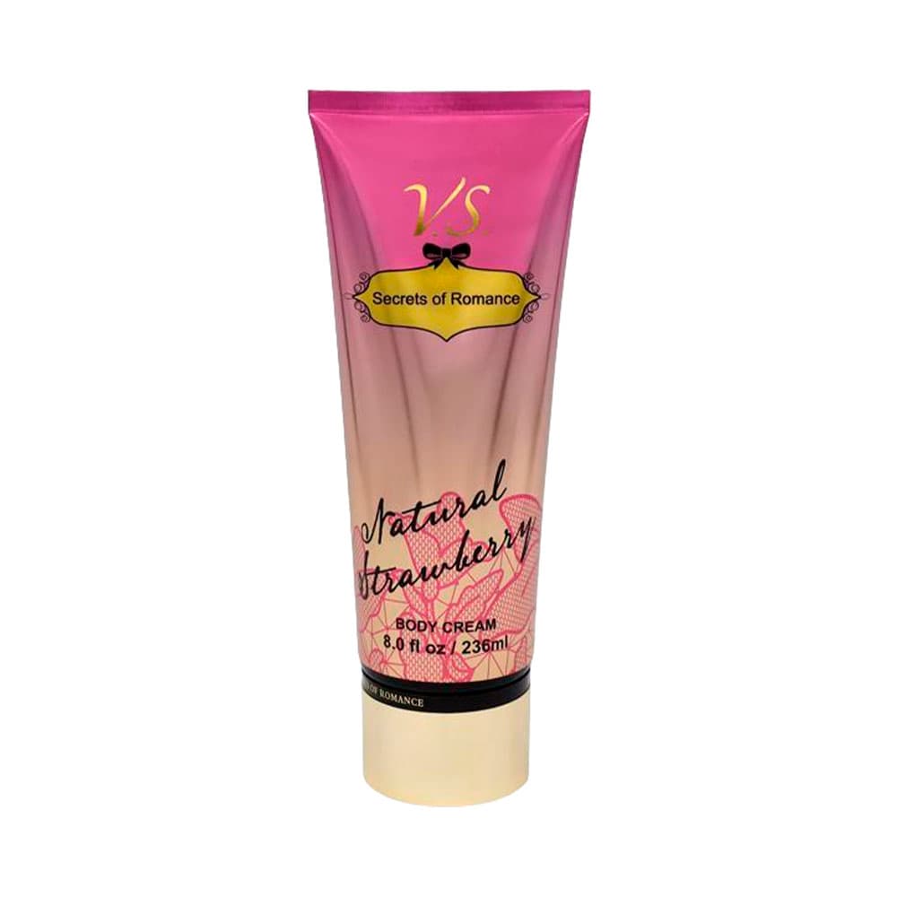 Loção Corporal Vs Secrets of Romance Natural Strawberry 236ml