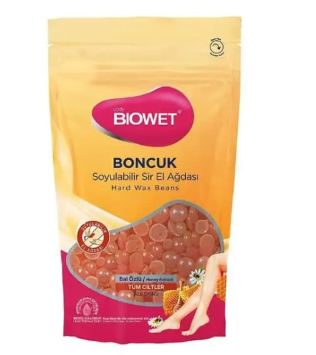 Cera Depilatória Em Grãos Dura Lody Biowet Boncuk Extrato de Mel 100G