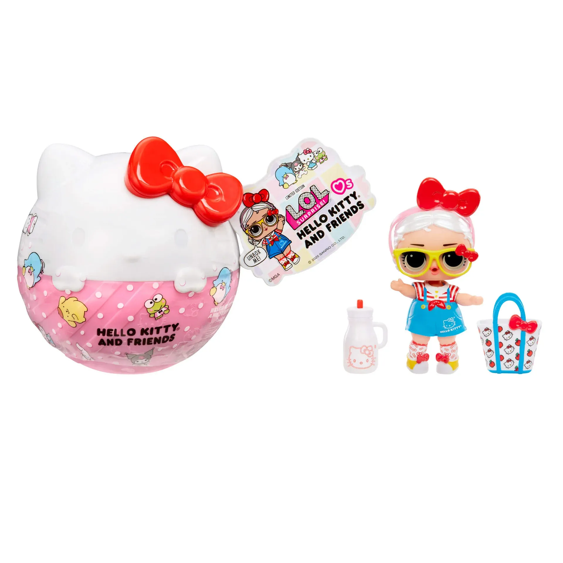 Brinquedo Colecionável Lol Surprise Hello Kitty And Friends