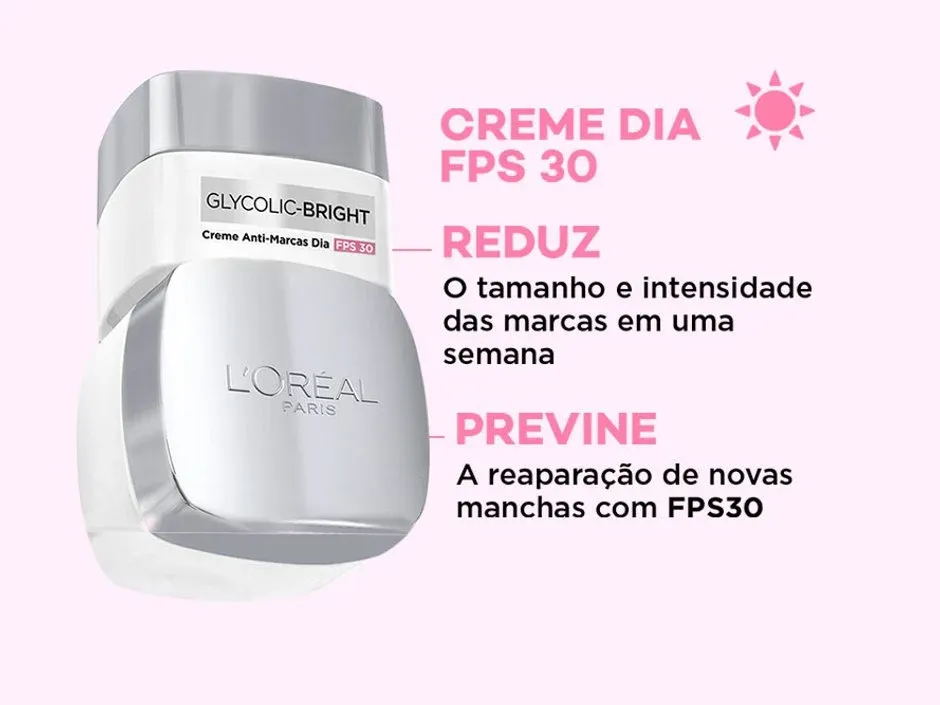 L'Oréal Glycolic Creme Anti-manchas Noite 50ml