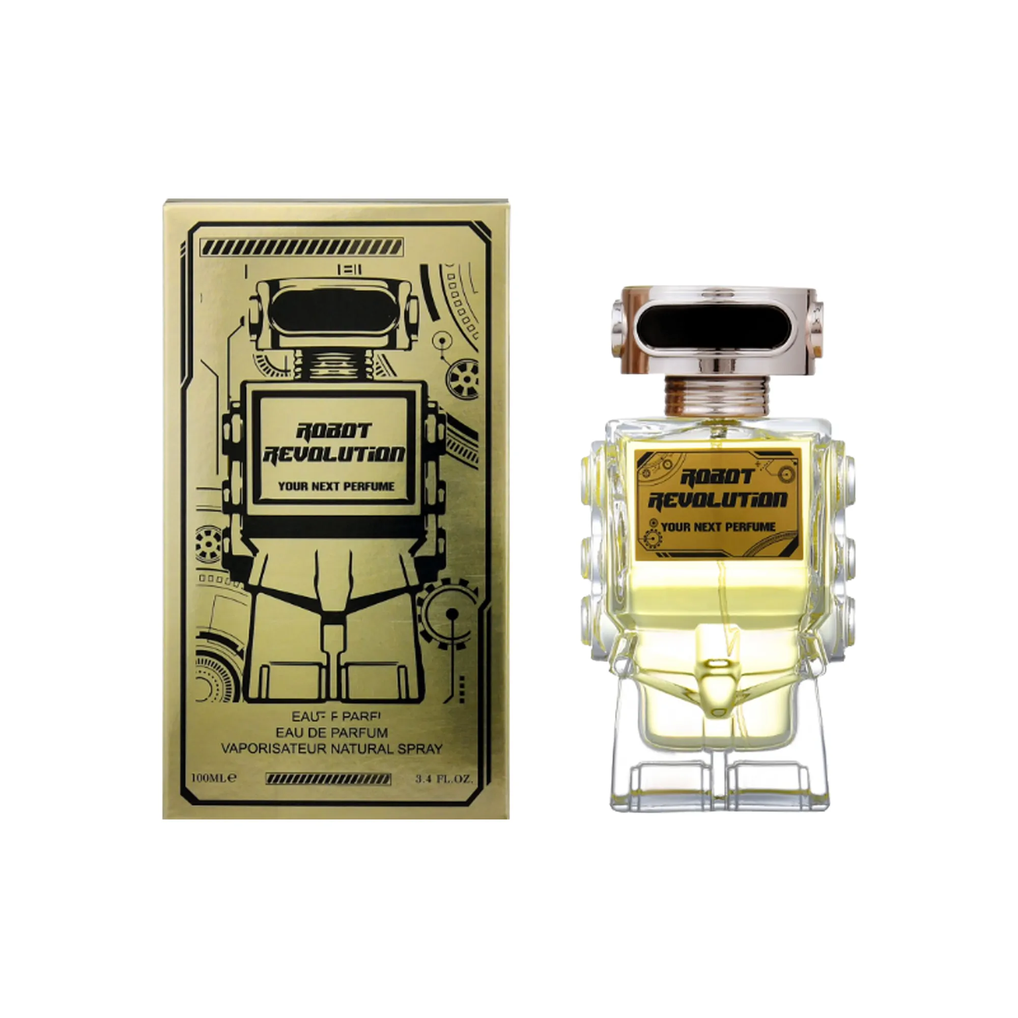 Perfume Lovali Robot Revolution Gold Eau de Parfum 100ml