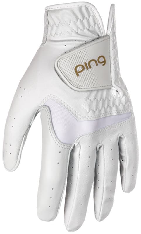 Luva de Golfe Ping 37008-02 Sport Feminina Branca - Esquerda (M)