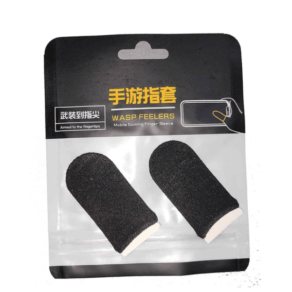 Luva para Dedo Gamer Anti Suor Wasp Feelers Preto