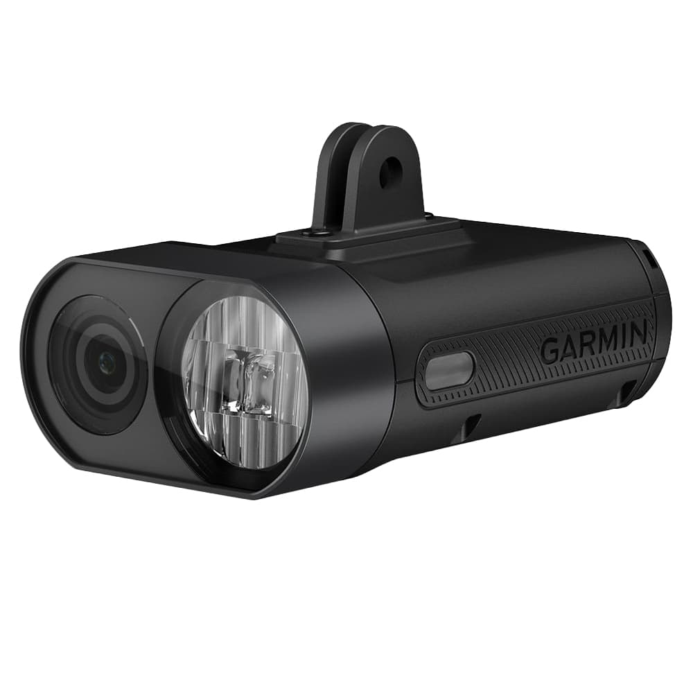 Luz Frontal Inteligente Garmin Varia Vue ANT+/IPX7 Modos de Iluminação - Preto