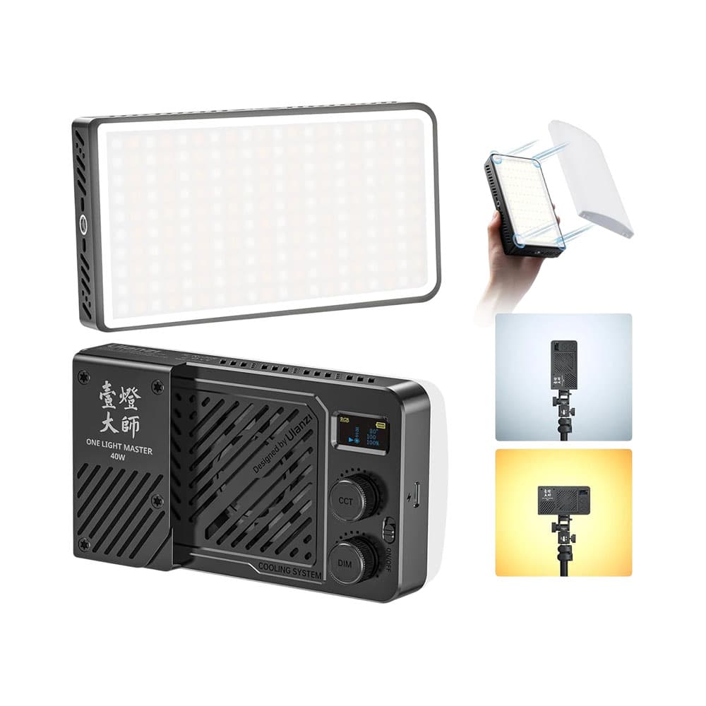 Painel de LED Ulanzi L129 Lm-P40BI 40W
