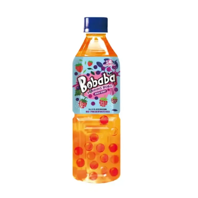 Chá Madam Hong Bobaba Mixed Berry 500ml