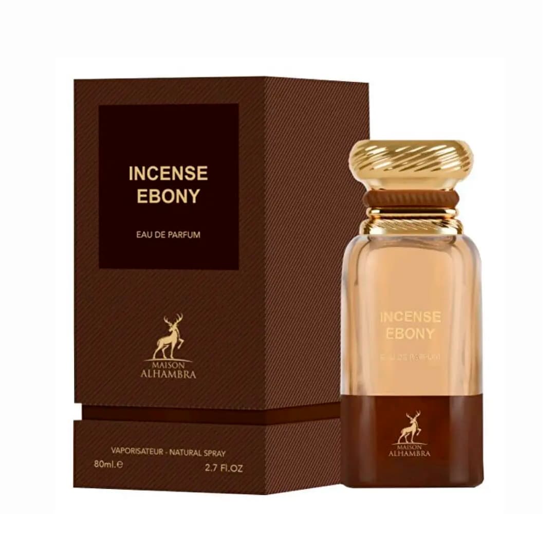 Perfume Maison Alhambra Incense Ebony Eau de Parfum 80ml