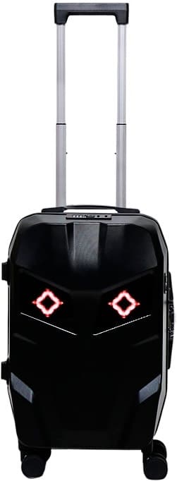 Mala de Viagem LED Loy-01 Steel Explorer Preta 20 Polegadas