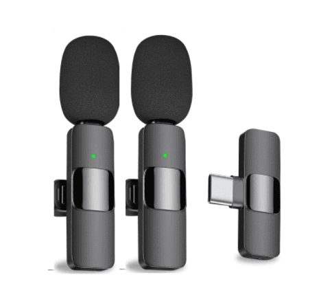 Microfone Sem Fio Mamen K9 Tipo-C