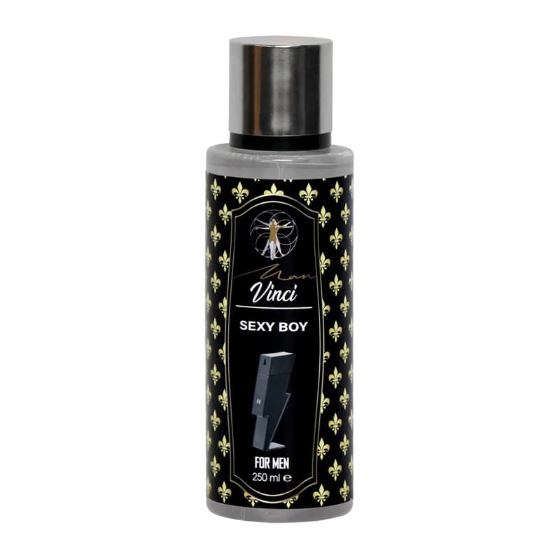 Perfume Man Vinci Body Splash Sexy Boy For Men 250ml