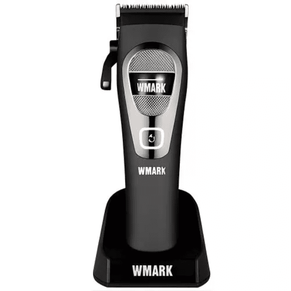 Máquina de Cortar Cabelo Wmark Ng-8088 7200Rpm 2500Mah Com Acessórios Recarregável Preto