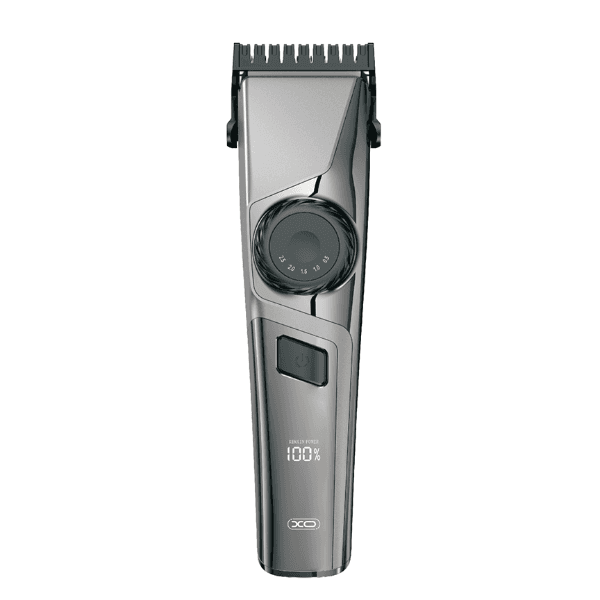 Máquina de Cortar Cabelo Xo Silent Hair Clipper 2000Mah Com Acessórios Recarregável Cinza