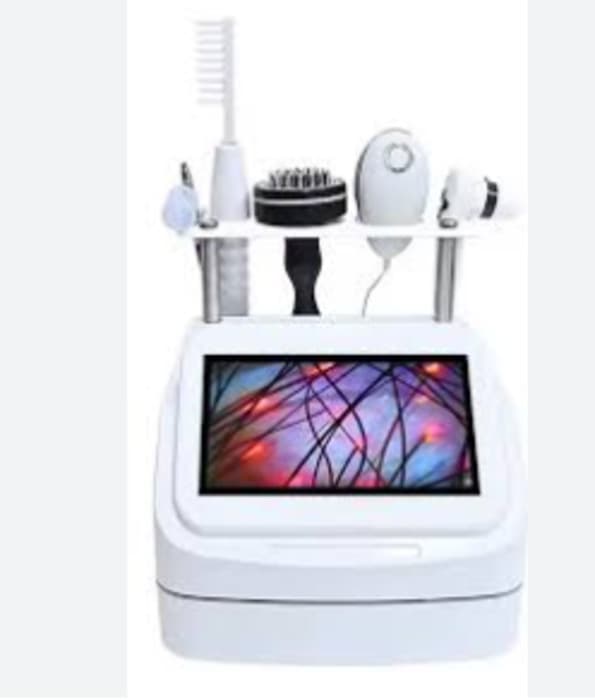 Máquina Multifuncional 5 Em 1 para Tratamento e Crescimento Capilar S/ Casco Importacion China