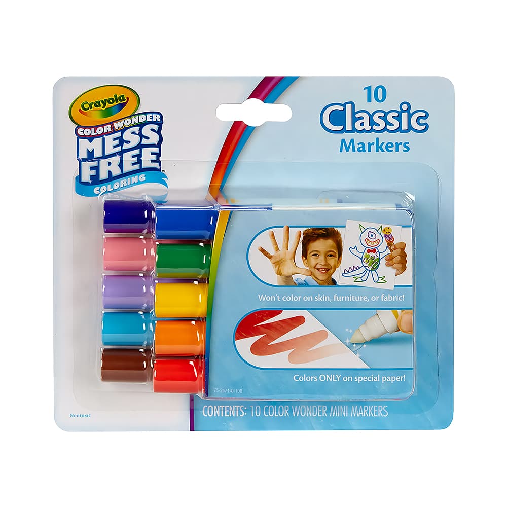 Marcador Crayola Color Wonder 10 Unidades