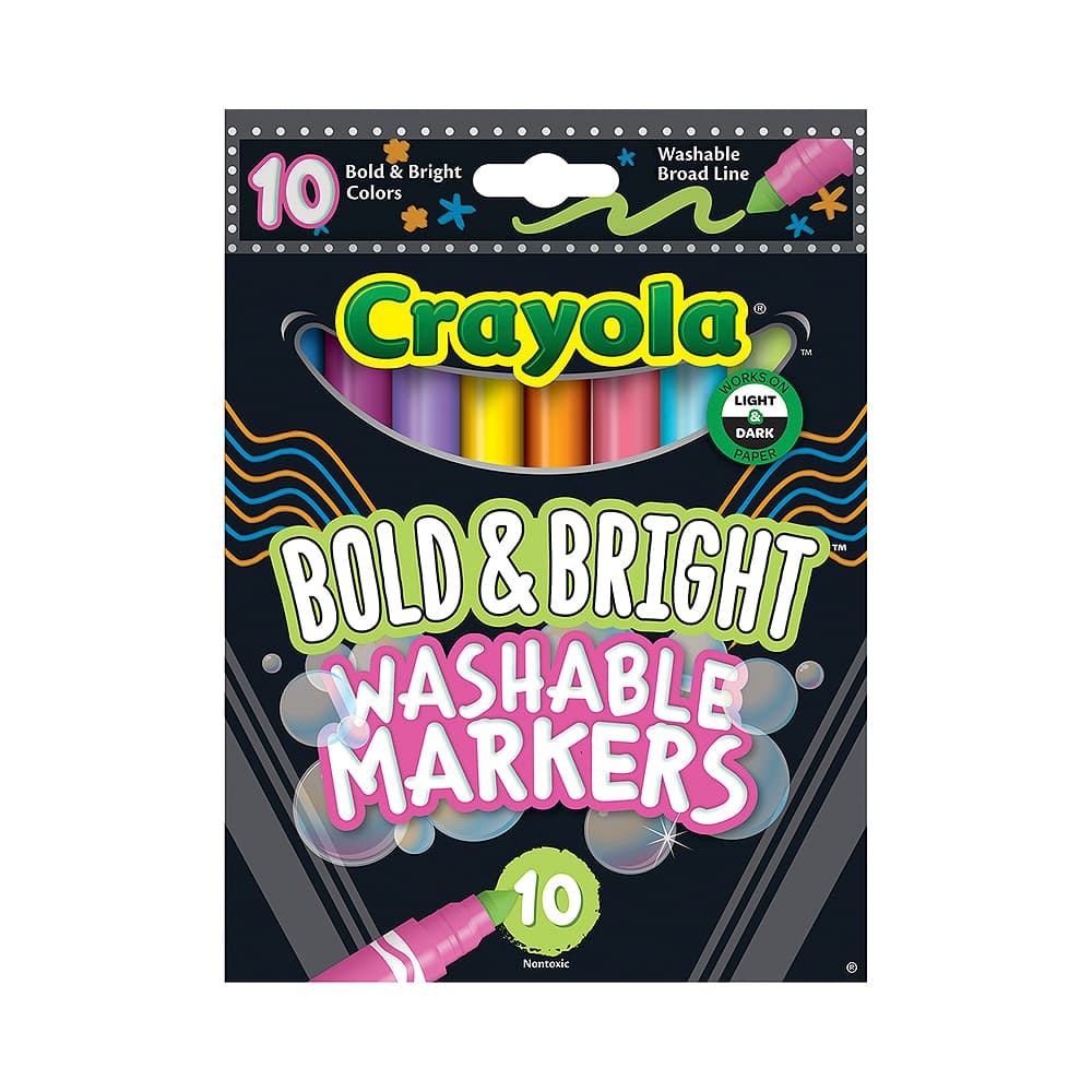 Marcadores Crayola Bold & Bright Colors 10 Unidades