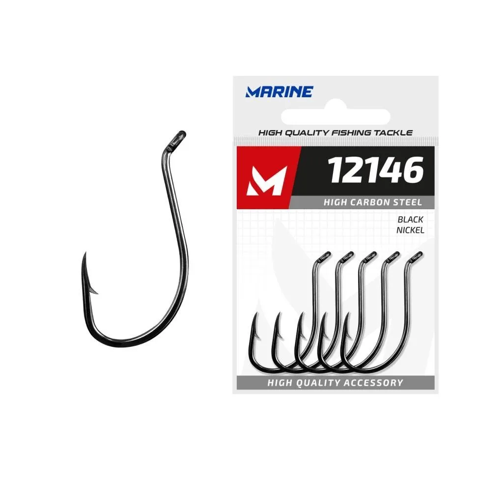 Anzol Marine 12146 Blacknickel Ct 1/0 C/50